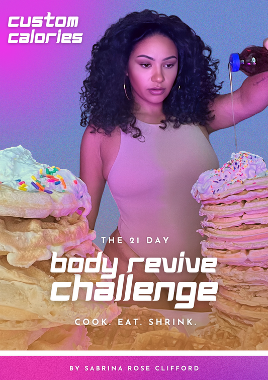 21-Day Body Revive Challenge – Custom Calorie Meal Plan